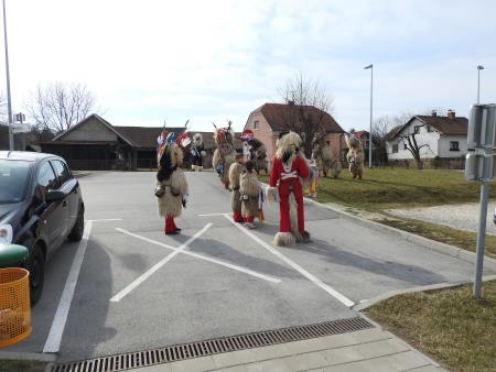 Občino Razkrižje obiskali kurenti 2019 16